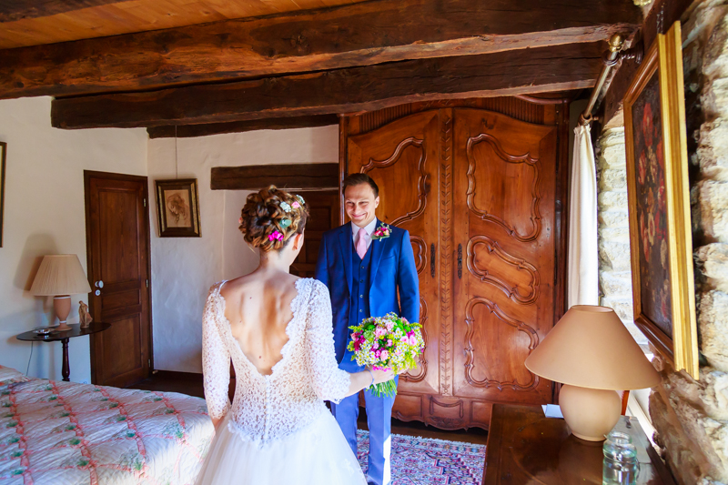 photographe mariage first look cahors